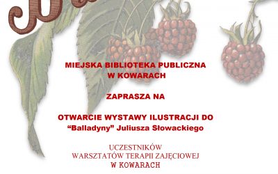 Otwarcie wystawy prac członków Czytelniczego Klubu Warsztatów Terapii Zajęciowej