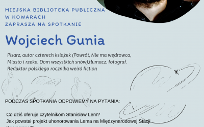 Rok Lema. Spotkanie autorskie – Wojciech Gunia.