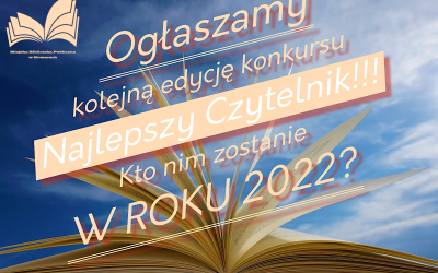 Kolejna edycja konkursu Czytelnik Roku 2022