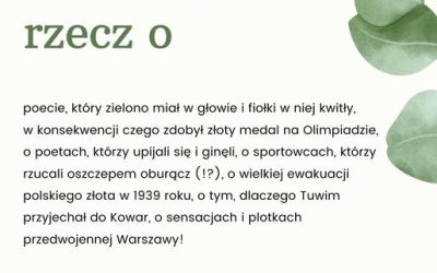 SPOTKANIE LITERACKIE – WIERZYŃSKI RZECZ O….